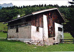 Le chalet de Heidi à Maienfeld (Dörfli, GR)