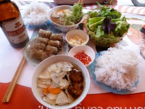 Bún chả & Nems